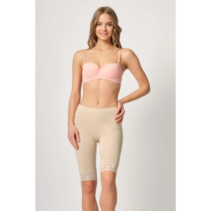 Ten Mı Emay 3004 Soft Uzun Paça Dantel Boxer