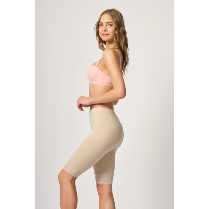 Ten Mı Emay 3004 Soft Uzun Paça Dantel Boxer