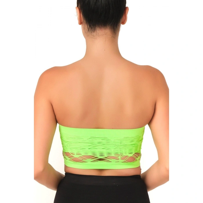 Yeşil Mı Emay 4050 Double Örgü Toparlayıcı Straplez Büstiyer