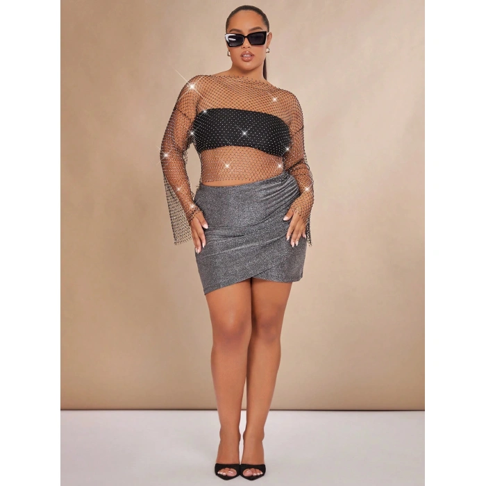 Büyük Beden Kollu Bluz