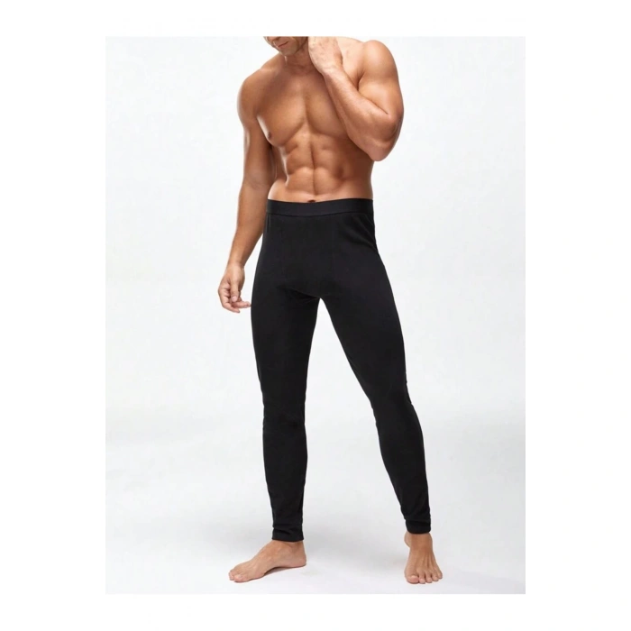 Siyah Erkek Termal İçlik Tayt