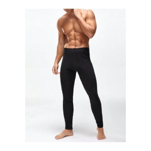 Siyah Erkek Termal İçlik Tayt