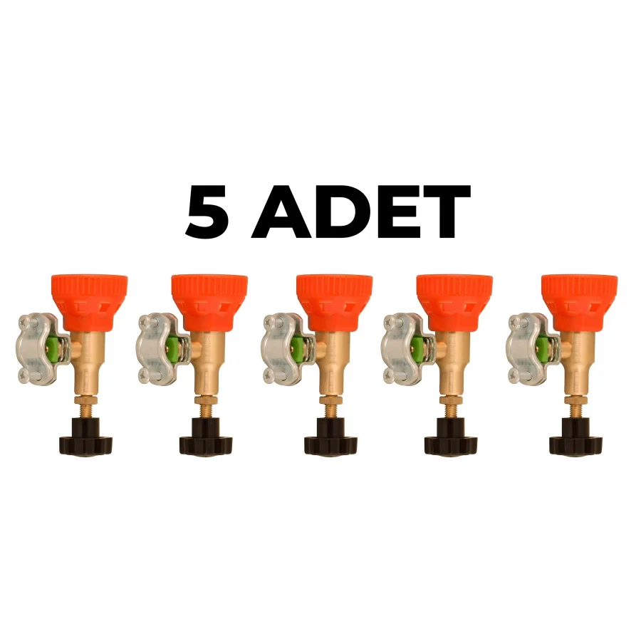 Ramagri İlaçlama Bağ Bahçe Aparatı Kelepçeli Meme (5 Adet)