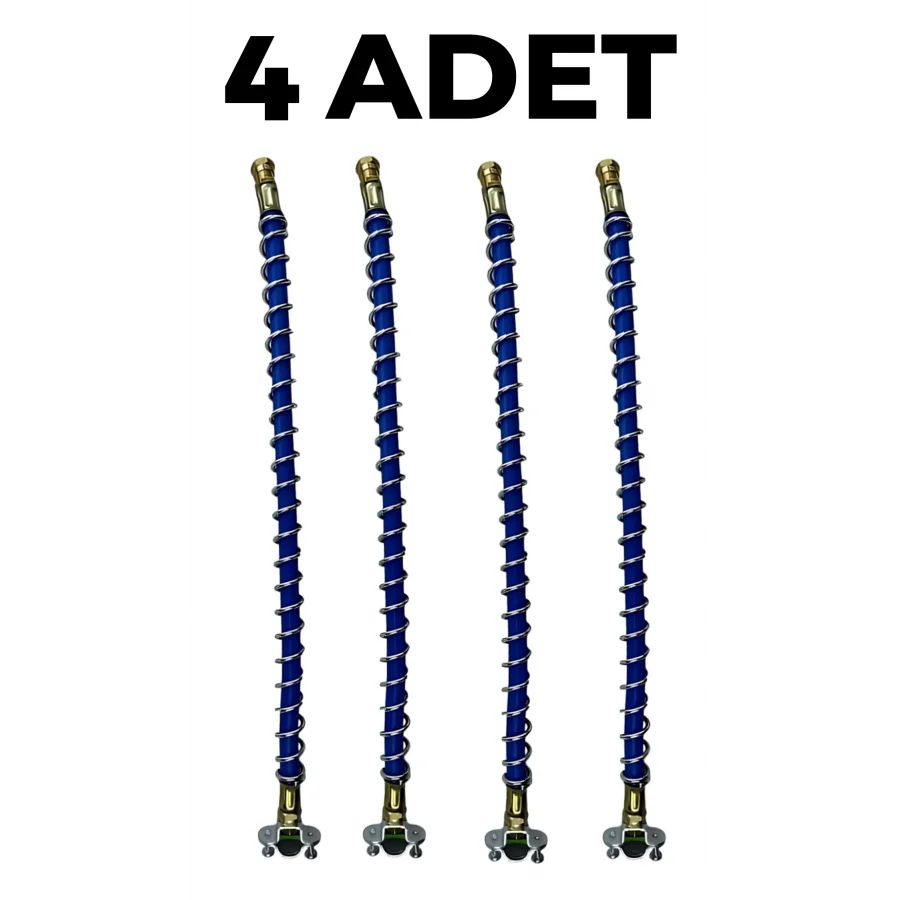 Ramagri İlaçlama Yaylı Uzatma Hortumlu Bitki Arası İlaçlama Memesi 50 cm (4 Adet)