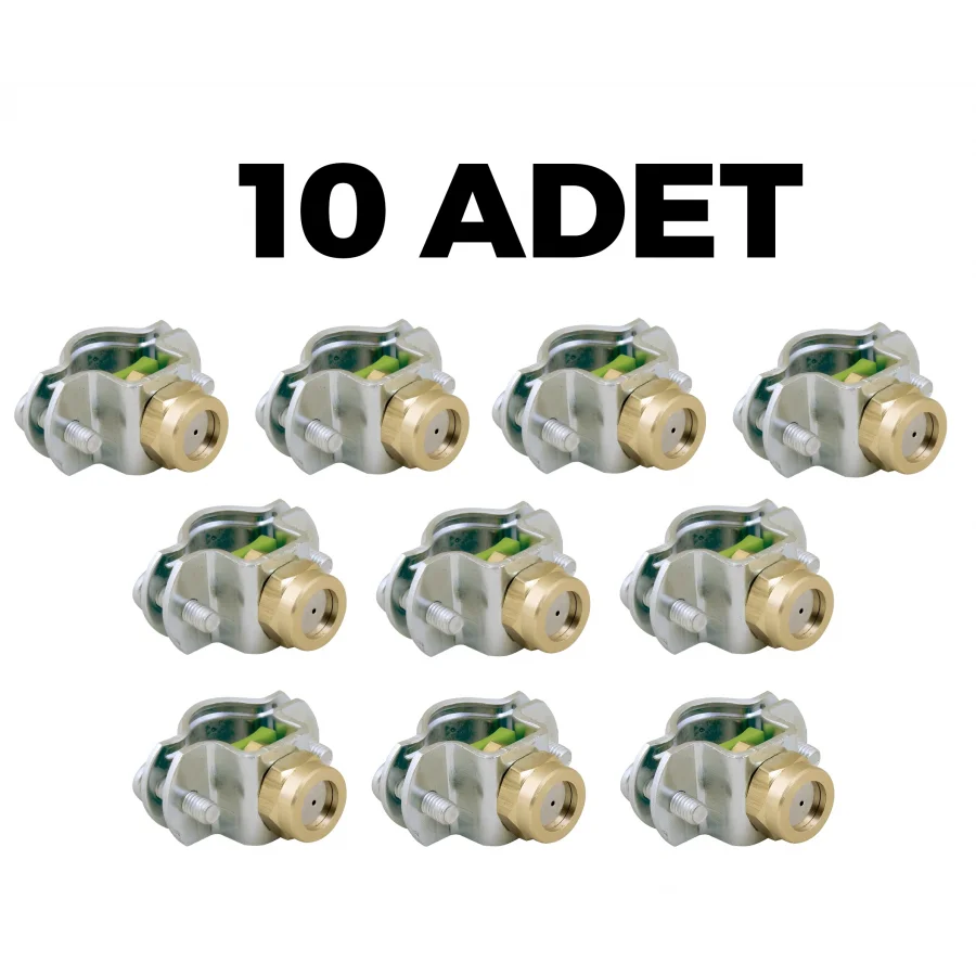 Ramagri İlaçlama Kelepçeli Demir Meme (10 Adet)