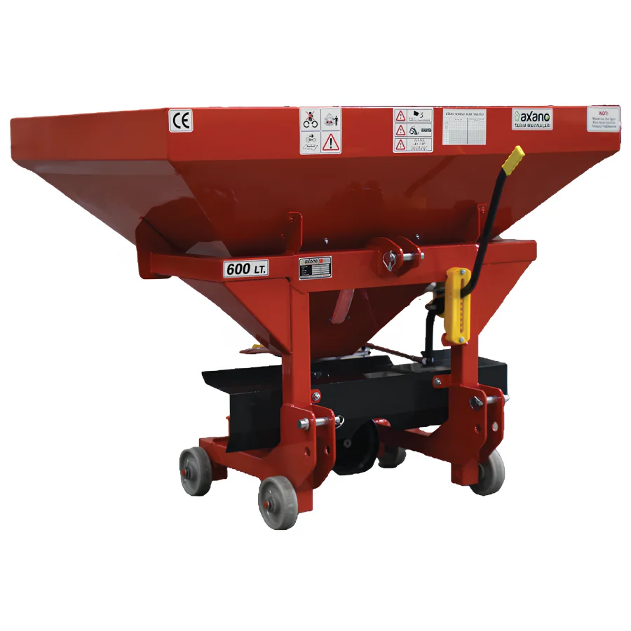 Axano 600 lt Tek Diskli Gübre Serpme Makinesi