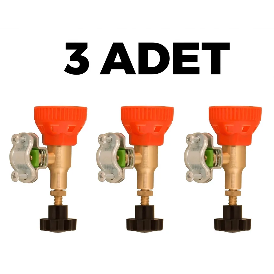 Ramagri İlaçlama Bağ Bahçe Aparatı Kelepçeli Meme (3 Adet)