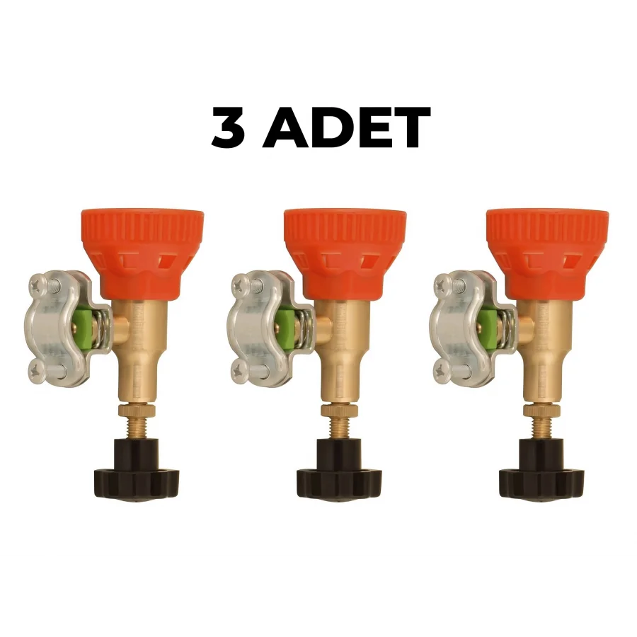 Ramagri İlaçlama Bağ Bahçe Aparatı Kelepçeli Meme (3 Adet)