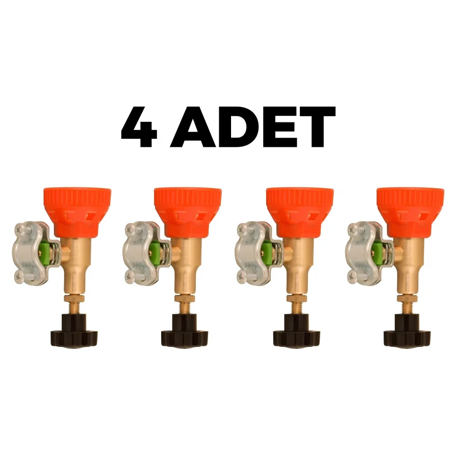 Ramagri İlaçlama Bağ Bahçe Aparatı Kelepçeli Meme (4 Adet)