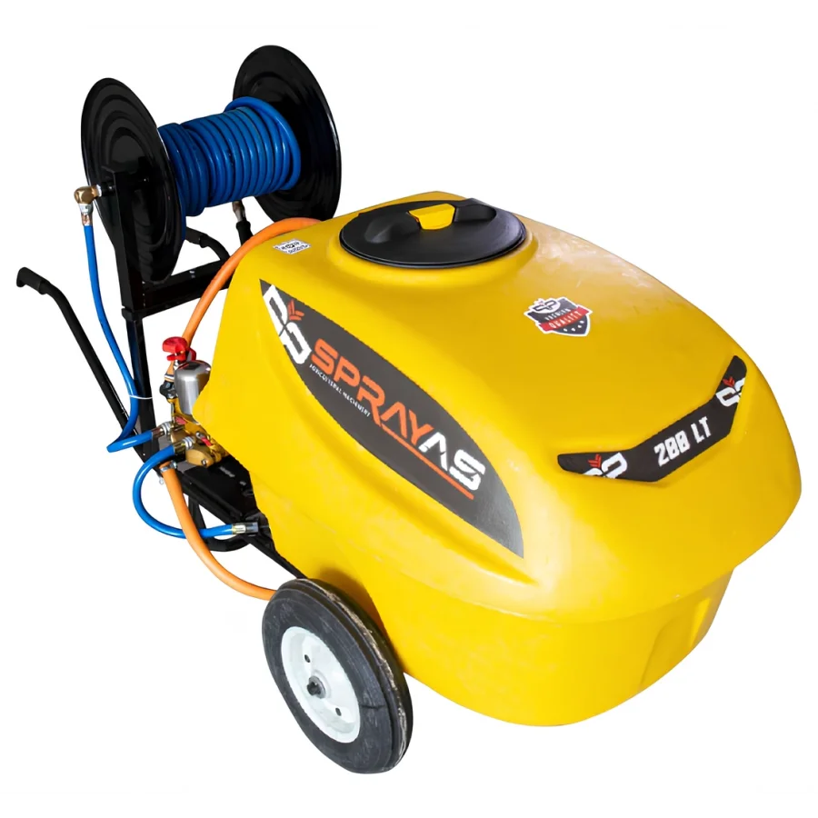 Sprayas 200 lt Elektirikli Bahçe İlaçlama Makinesi