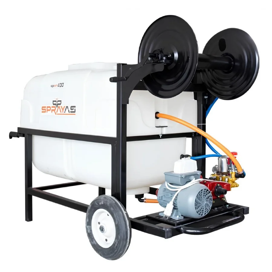 Sprayas 400 lt Elektirikli Bahçe İlaçlama Makinesi