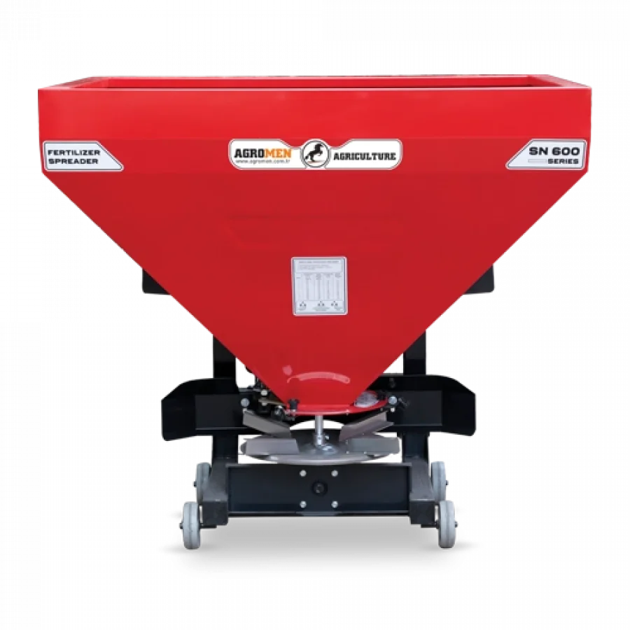 Yörükoğlu 600 lt Tek Diskli Gübre Serpme Makinesi