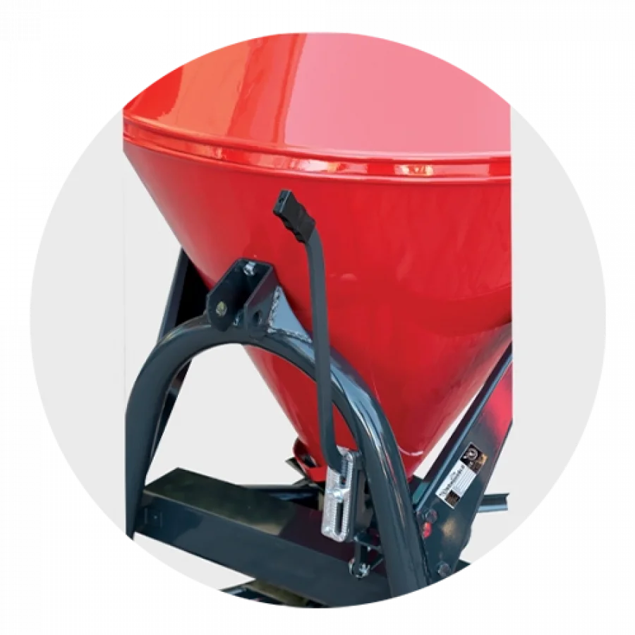 Yörükoğlu 350 lt Kapalı Tip Gübre Serpme Makinesi