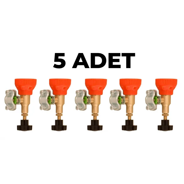 Ramagri İlaçlama Bağ Bahçe Aparatı Kelepçeli Meme (5 Adet)