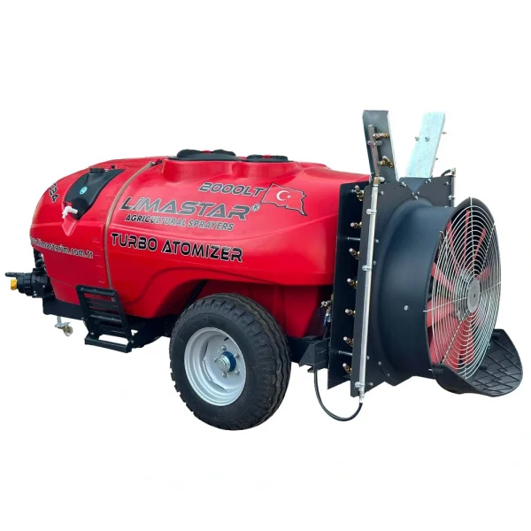 Limastar 2000 lt Çekilir Tip Turbo Atomizer