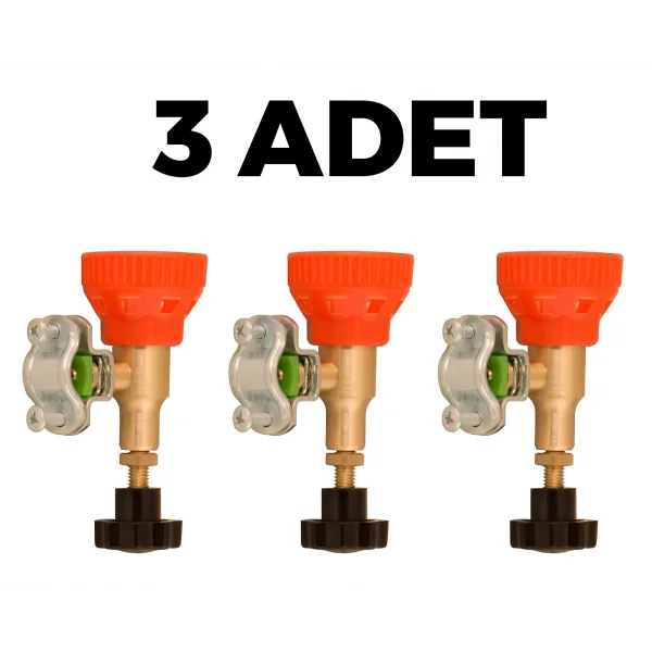 Ramagri İlaçlama Bağ Bahçe Aparatı Kelepçeli Meme (3 Adet)