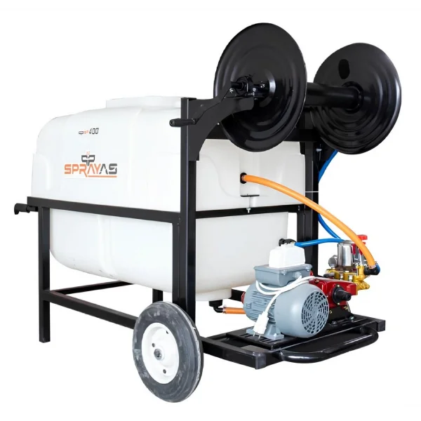 Sprayas 400 lt Elektirikli Bahçe İlaçlama Makinesi