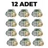 Ramagri İlaçlama Kelepçeli Demir Meme (12 Adet)