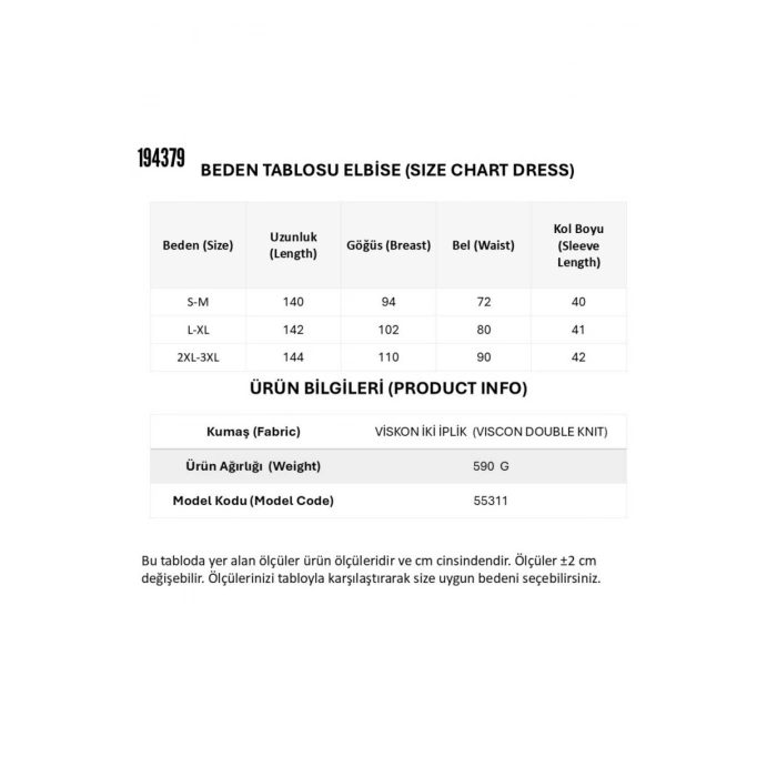 Kadın Truvakar Kollu Kruvaze Yakalı Belden Kuşaklı Uzun Viskon Iki Iplik Elbise