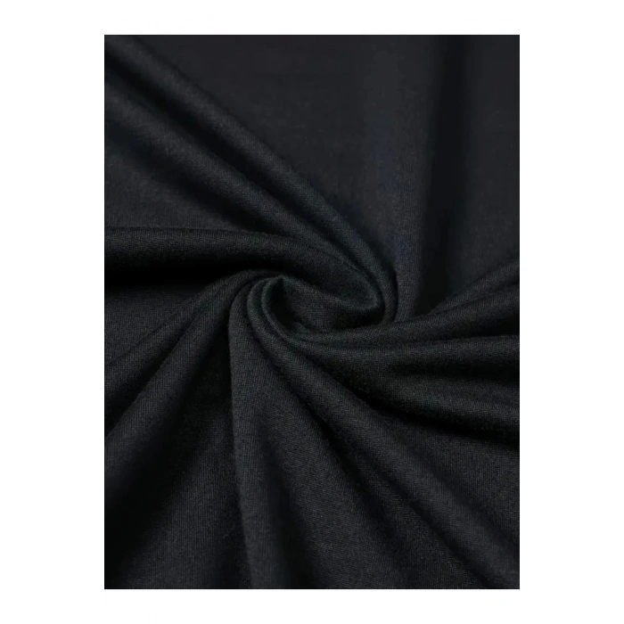 Baskılı Oversize Bisiklet Yaka T-shirt - Siyah