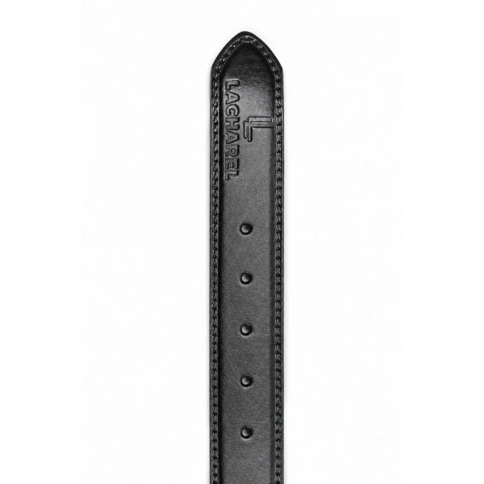 Erkek Hakiki Deri 4.5 Cm Klasik Ve Kot Pantolon Kemeri Metal Tokalı Siyah