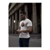 ERKEK Bisiklet Yaka Baskılı Kısa kol T-Shirt - Beyaz