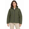 Su Geçirmez Softshell İçi Polar Astarlı Çıkarılabilir Kapüşonlu 4 Cepli Mont Ceket - Haki