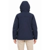 Su Geçirmez Softshell İçi Polar Astarlı Çıkarılabilir Kapüşonlu 4 Cepli Mont Ceket - Lacivert