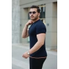 Erkek Bisiklet Yaka Kısa Kollu Tişört