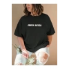 Baskılı T-shirt - Siyah