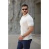 Erkek Hemşire Yaka Kısa Kollu Tişört