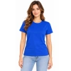 Kadın Basic Tişört Bisiklet Yaka Kısa Kol Günlük Yazlık Slim fit T-Shirt