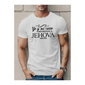 Bupel Erkek Jehova Baskılı Süprem T-shirt