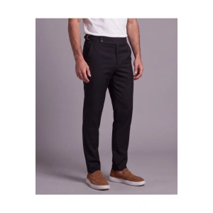 Erkek Toka Detaylı Kumaş Pantolon