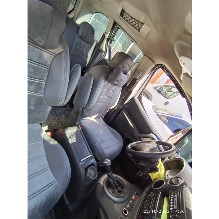 PEUGEOT PARTNER -ÖZEL DİKİM -FÜME TAYTÜYÜ-KENAR 630 DERİ