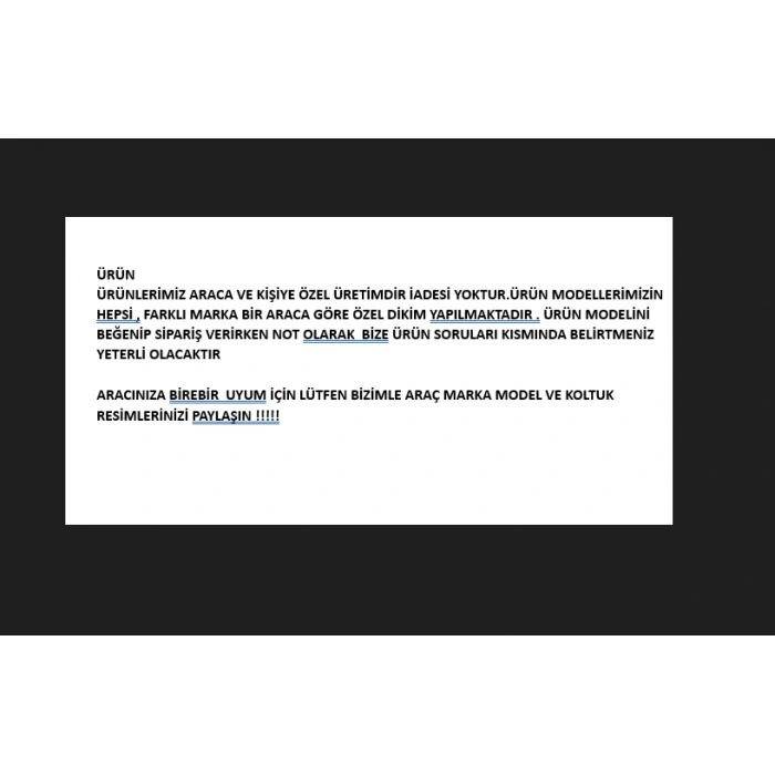 HYUNDAİ İ30 -1400 KETEN -SİYAH RAŞEL