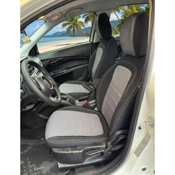 FİAT EGEA-ÖZEL DİKİM-K630 JAKAR-SİYAH DERİ