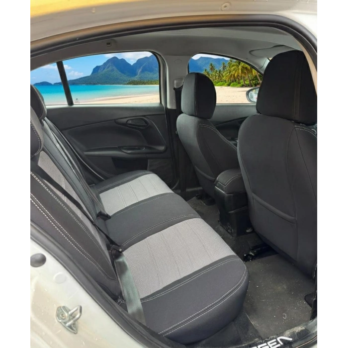 FİAT EGEA-ÖZEL DİKİM-K630 JAKAR-SİYAH DERİ