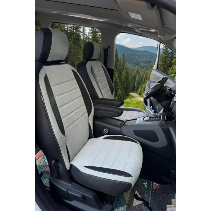 PEUGEOT RIFTER-A GRİ TAYTÜYÜ -SİYAH DERİ