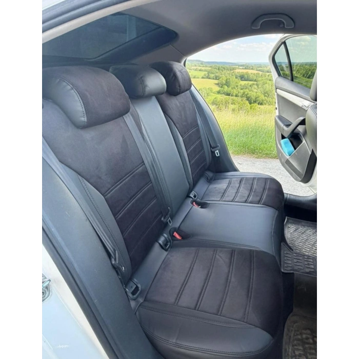 SKODA OCTAVİA OPTİMAL - SİYAH TAYTÜYÜ - SİYAH DERİ - ÖZEL DİKİM