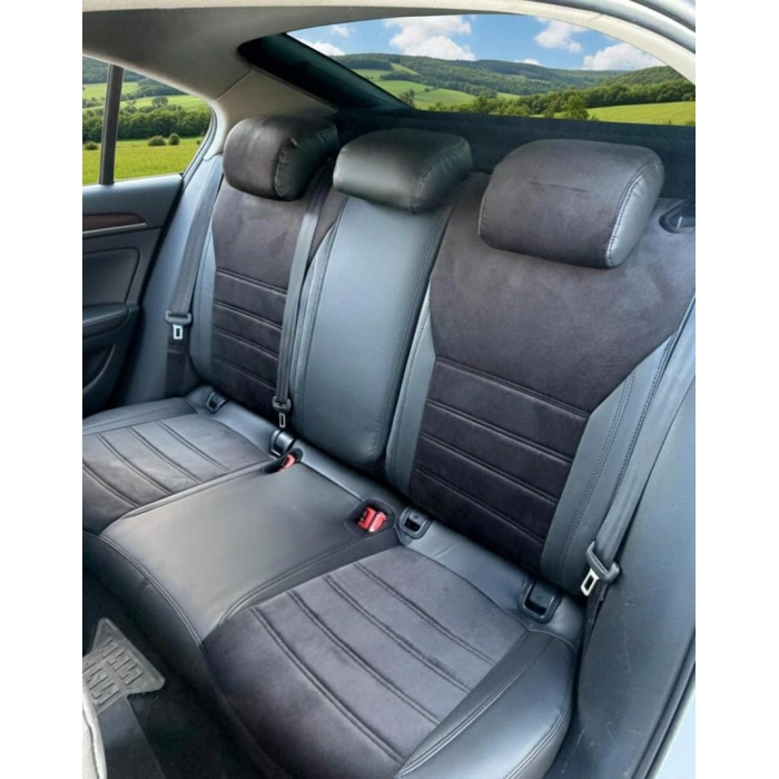 SKODA OCTAVİA OPTİMAL - SİYAH TAYTÜYÜ - SİYAH DERİ - ÖZEL DİKİM