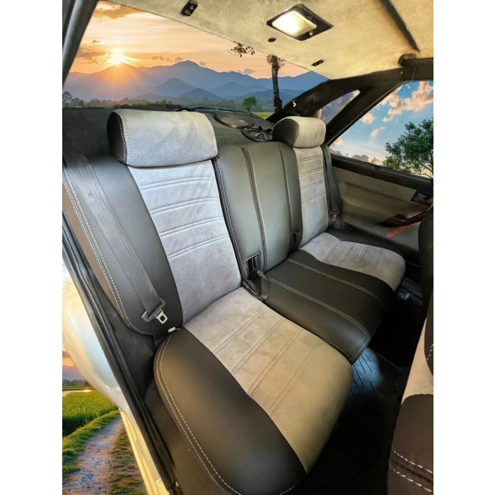 FİAT TOFAŞ TEMPRA- ORTA K GRİ TAYTÜYÜ - KENAR SİYAH DERİ