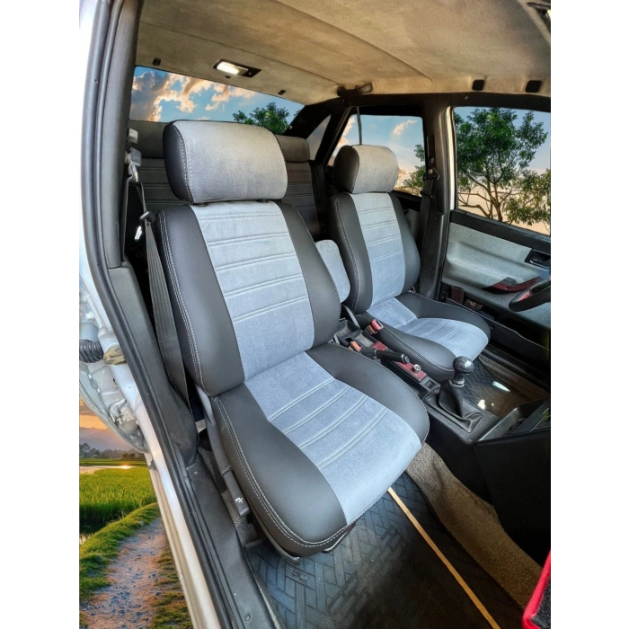 FİAT TOFAŞ TEMPRA- ORTA K GRİ TAYTÜYÜ - KENAR SİYAH DERİ