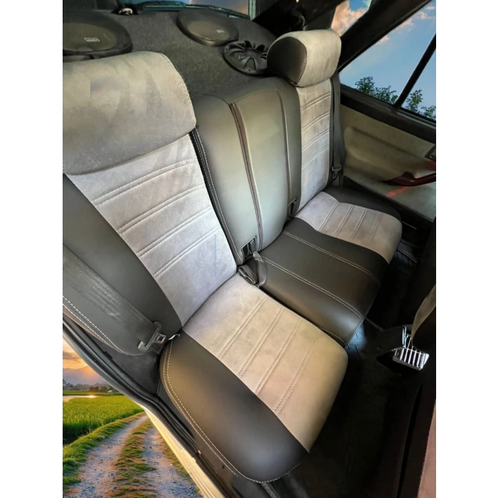 FİAT TOFAŞ TEMPRA- ORTA K GRİ TAYTÜYÜ - KENAR SİYAH DERİ