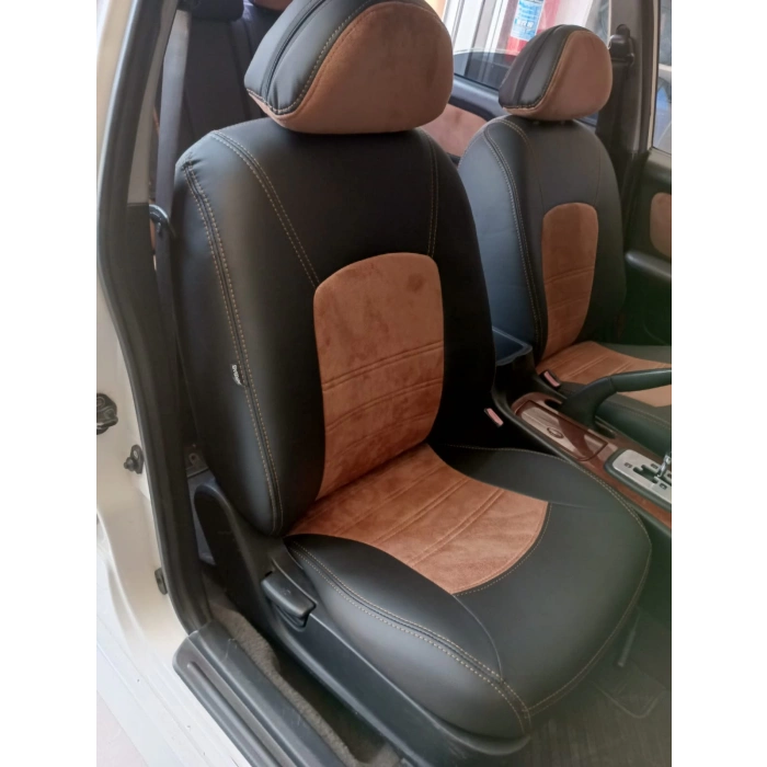 Hyundai Sonata Tay Tüyü Taba - Siyah Deri