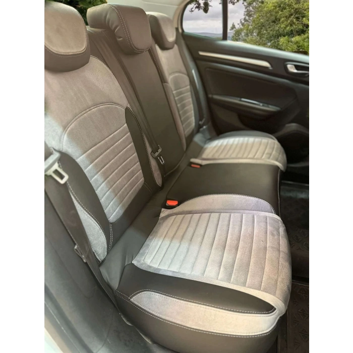 RENAULT MEGANE 4 - ORTA K GRİ TAYTÜYÜ- KENAR SİYAH DERİ