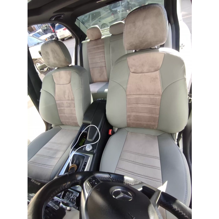 MERCEDES C180 A GRI-620 DERİ