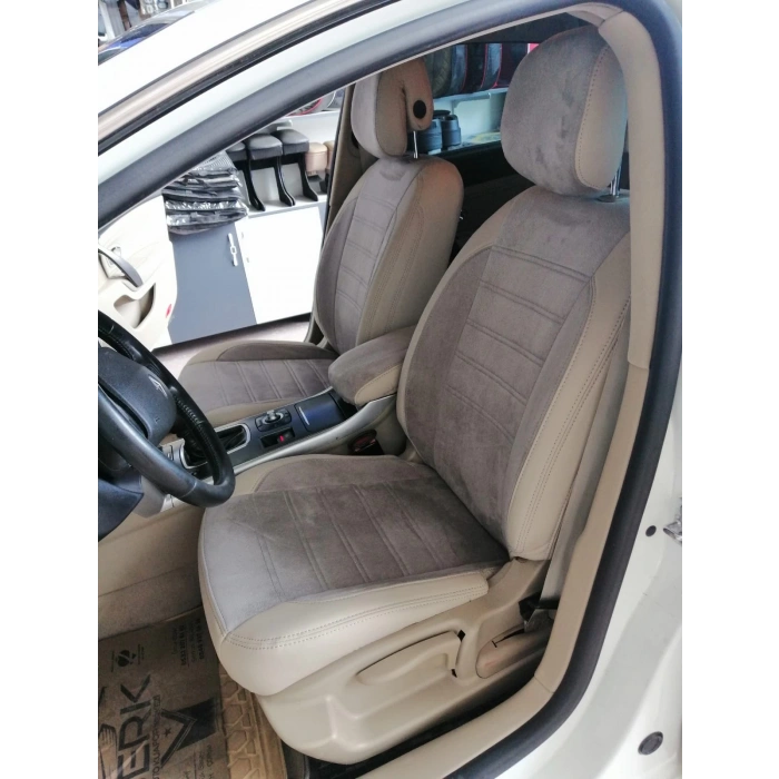 RENAULT LATİTUDE- ORTA K GRİ TAYTÜYÜ- KENAR 610 DERİ