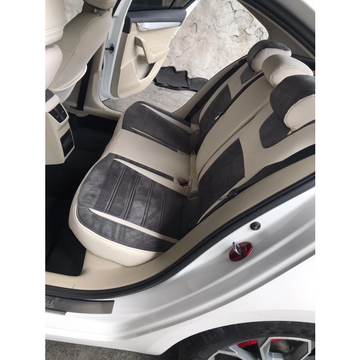 SKODA OCTAVİA FÜME TAY TÜYÜ-005 DERİ