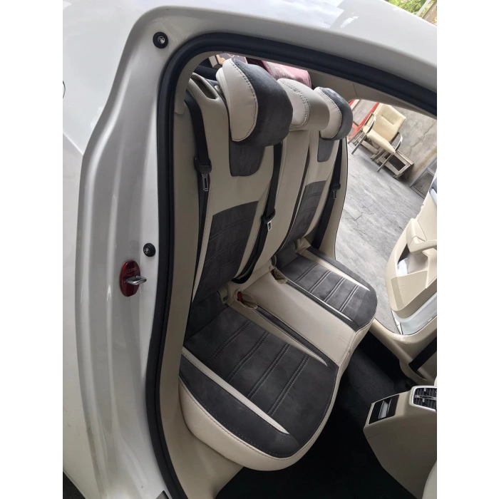 Skoda Octavia Siyah Tay Tüyü - Kemik Deri